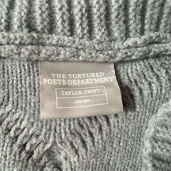 Taylor Swift TTPD Official Cardigan📖📓🖤 - Picture 3 of 3